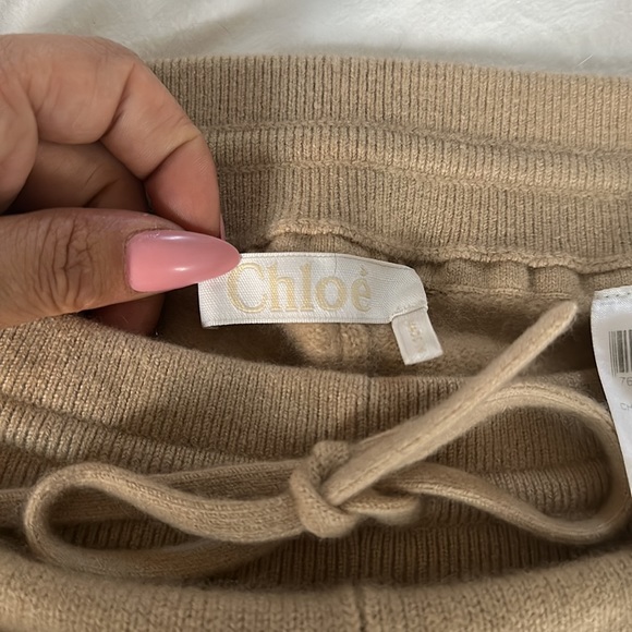 Chloe cashmere jogger, Style sweatpants - Picture 3 of 5